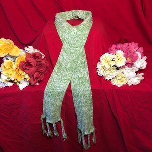 Green Knitted Scarf